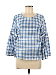 Skies Are Blue Long Sleeve Blouse