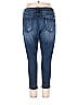 Melissa McCarthy Seven7 Solid Blue Jeans Size 14 - photo 2