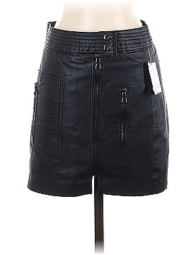 Trina Turk Faux Leather Skirt (view 1)