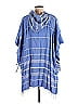 Assorted Brands 100% Cotton Blue Poncho One Size - photo 2