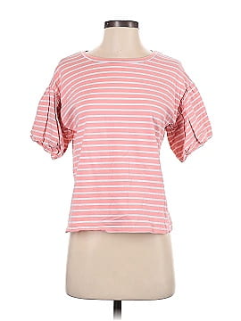 Coverstitched Short Sleeve T-Shirt (view 1)