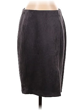PREMISE Faux Leather Skirt (view 1)