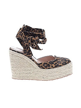 Gianvito Rossi Arenella Espadrilled Wedges (view 1)