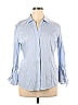 The Limited Blue Long Sleeve Button-Down Shirt Size XL - photo 1