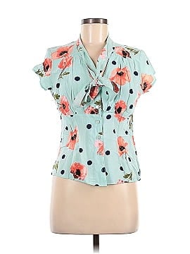 Steady Short Sleeve Blouse (view 1)