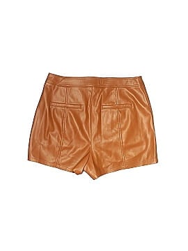 By Anthropologie Faux Leather Shorts (view 2)