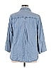 Velvet Heart 100% Tencel Blue Long Sleeve Button-Down Shirt Size 1X (Plus) - photo 2