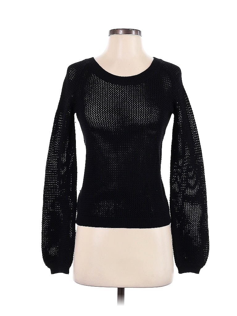 Elie Tahari Black Pullover Sweater Size XS - photo 1