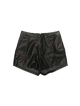 French Kiss Faux Leather Shorts (view 1)