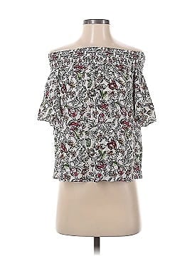 L'Agence Short Sleeve Blouse (view 1)