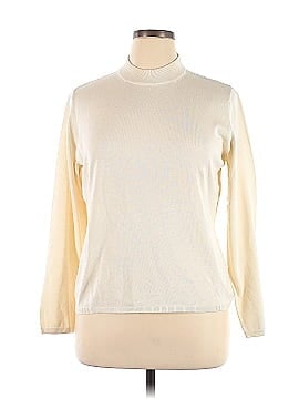 Norm Thompson Silk Pullover Sweater (view 1)