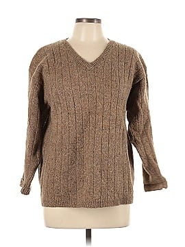 Express Tricot Wool Pullover Sweater (view 1)