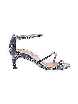 Bared Snake Print Sandals (view 1)