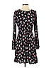 Kate Spade New York Floral Motif Floral Hearts Black Casual Dress Size S - photo 1
