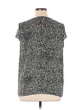 H By Halston Short Sleeve Blouse (view 2)