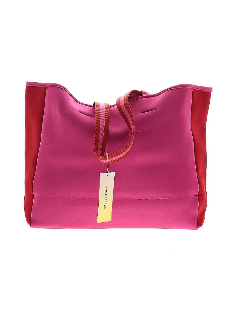 Summersalt Color Block Pink Tote One Size - photo 1