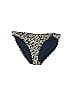 Assorted Brands Paisley Floral Blue Swimsuit Bottoms Size S - photo 1