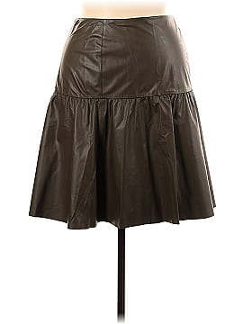 Lafayette 148 New York Faux Leather Skirt (view 1)