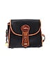 Dooney & Bourke Black Leather Crossbody Bag One Size - photo 1