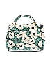 Who What Wear 100% Polyurethane Jacquard Floral Motif Baroque Print Floral Green Ivory Crossbody Bag One Size - photo 2