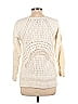 BCBGMAXAZRIA Ivory Pullover Sweater Size L - photo 2