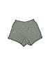 SOFFE Jacquard Marled Solid Tortoise Chevron-herringbone Hearts Gray Shorts Size S - photo 1