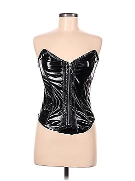 Forever 21 Faux Leather Top (view 1)