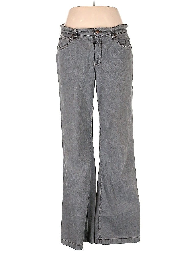 Eileen Fisher Gray Jeans Size 12 - photo 1