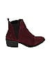 White Mountain 100% Leather Burgundy Ankle Boots Size 6 1/2 - photo 1