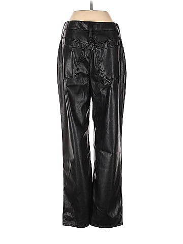 Madewell Faux Leather Pants (view 2)