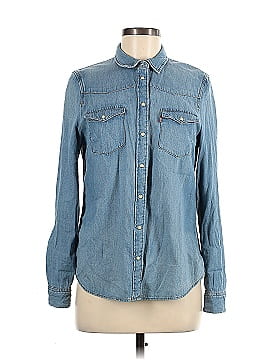 Levi's 3/4 Sleeve Button-Down Shirt (view 1)
