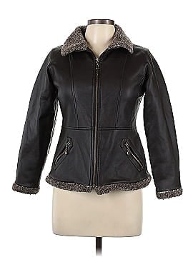 Mulberry Street Faux Leather Jacket (view 1)