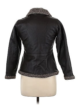 Mulberry Street Faux Leather Jacket (view 2)