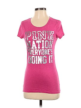 Victoria's Secret Pink Short Sleeve T-Shirt (view 1)