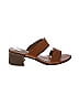 Steve Madden 100% Leather Brown Mule/Clog Size 10 - photo 1