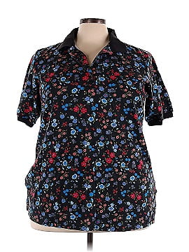 Woman Within Short Sleeve Polo (view 1)