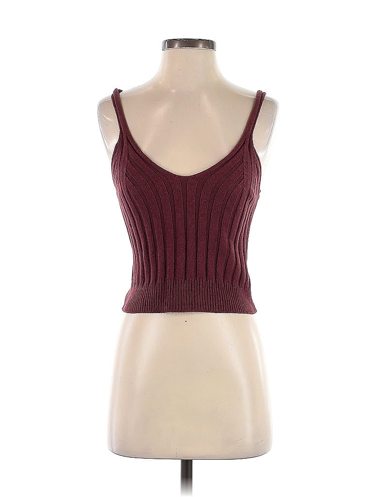 By Anthropologie Burgundy Sweater Vest Size XS - photo 1