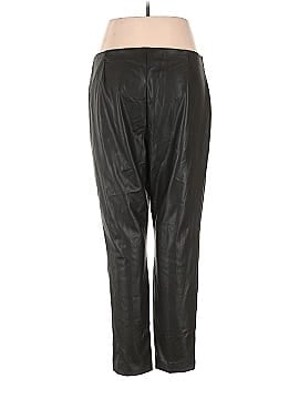 Anne Klein Faux Leather Pants (view 2)