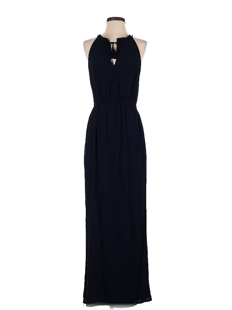 Madewell 100% Viscose Blue Cocktail Dress Size 4 - photo 1