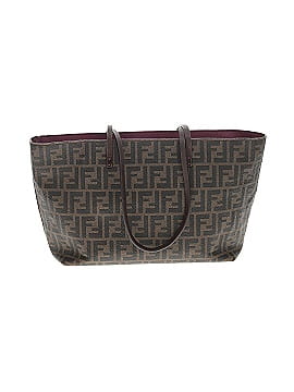 Fendi Zucca Coated Canvas Small Roll Tote (view 2)