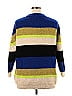 Kangol Stripes Color Block Blue Pullover Sweater Size XL - photo 2