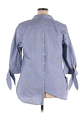 Roz & Ali Long Sleeve Button-Down Shirt (view 2)