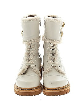 See By Chloé Leather Mallory Combat Boots (view 2)