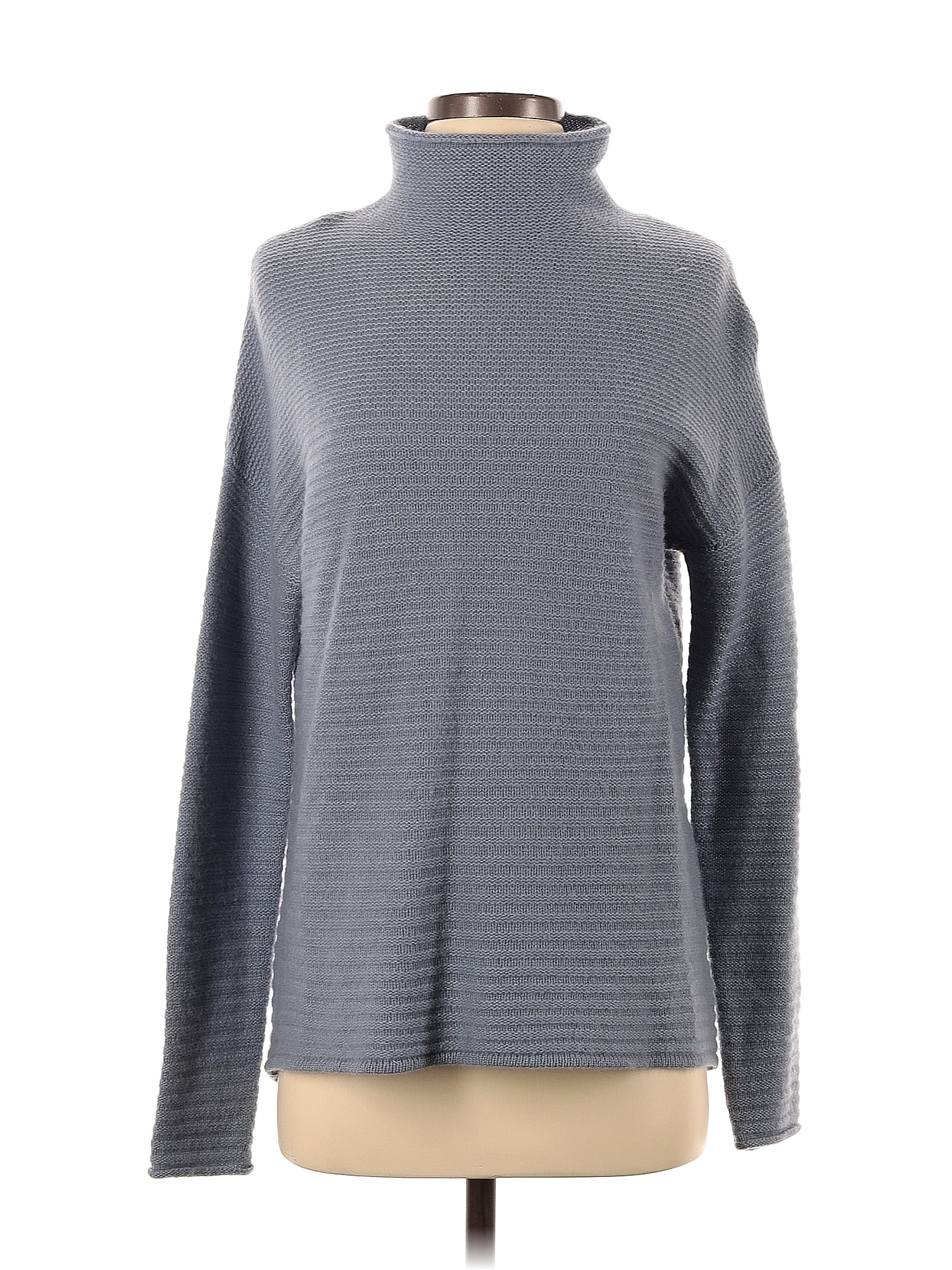 Sea Bleu 100% Cashmere Gray Cashmere Pullover Sweater Size S - 95% off ...