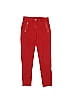 Crewcuts 100% Baumwolle Solid Red Casual Pants Size 8 - photo 1