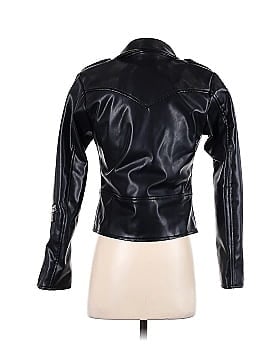 Straight to Hell Faux Leather Jacket (view 2)