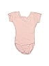 Eurotard Solid Pink Short Sleeve Onesie Size S (Youth) - photo 1