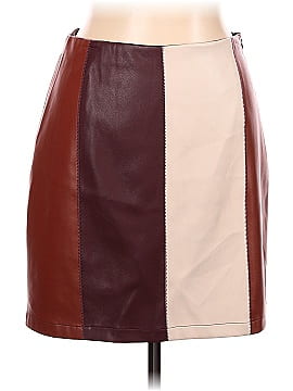En Saison Faux Leather Skirt (view 1)
