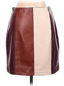 En Saison Faux Leather Skirt (view 2)