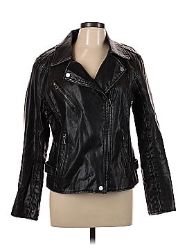 Lucky Brand Faux Leather Jacket (view 1)